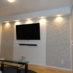 横浜市金沢区:マンションリフォーム:壁掛けTVとエコカラット! 横浜市金沢区:マンションリフォーム:壁掛けTVとエコカラット!